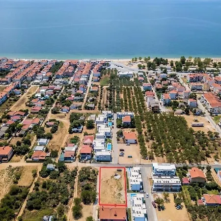 Apartment 3 Raum Griechenland, 400 M Zum Strand, Zwischen Thessaloniki Und Kavala *
