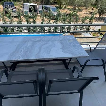 3 Raum Griechenland, 400 M Zum Strand, Zwischen Thessaloniki Und Kavala Apartment