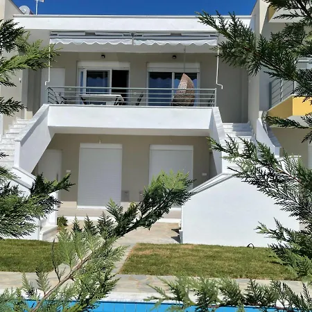 3 Raum Griechenland, 400 M Zum Strand, Zwischen Thessaloniki Und Kavala Apartmán Ofrínion