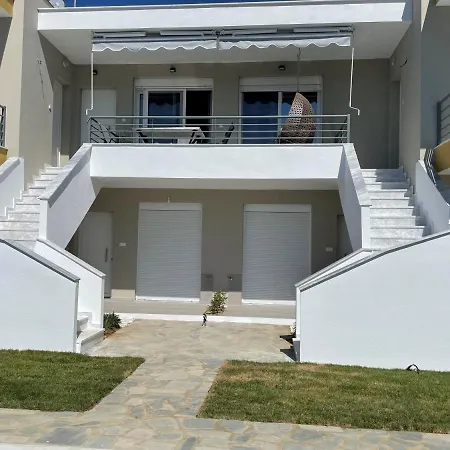 Apartmán 3 Raum Griechenland, 400 M Zum Strand, Zwischen Thessaloniki Und Kavala Ofrínion