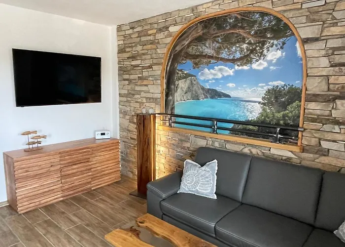 3 Raum Griechenland, 400 M Zum Strand, Zwischen Thessaloniki Und Kavala Ofrínion