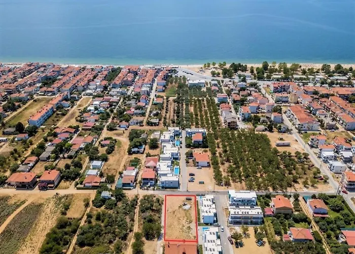 公寓 3 Raum Griechenland, 400 M Zum Strand, Zwischen Thessaloniki Und Kavala *