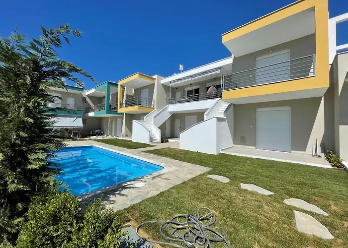 3 Raum Griechenland, 400 M Zum Strand, Zwischen Thessaloniki Und Kavala * Ofrínion