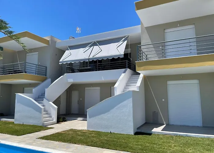 3 Raum Griechenland, 400 M Zum Strand, Zwischen Thessaloniki Und Kavala Ofrínion